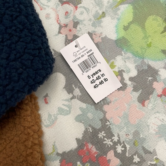 Baby Gap Sherpa half zip up size 5t - Picture 3 of 4